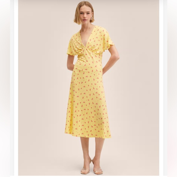 Mango Dresses & Skirts - Mango printed midi dress size S